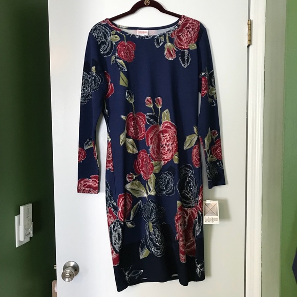 LuLaRoe Dresses & Skirts - LulaRoe Elegant Rose Print Debbie